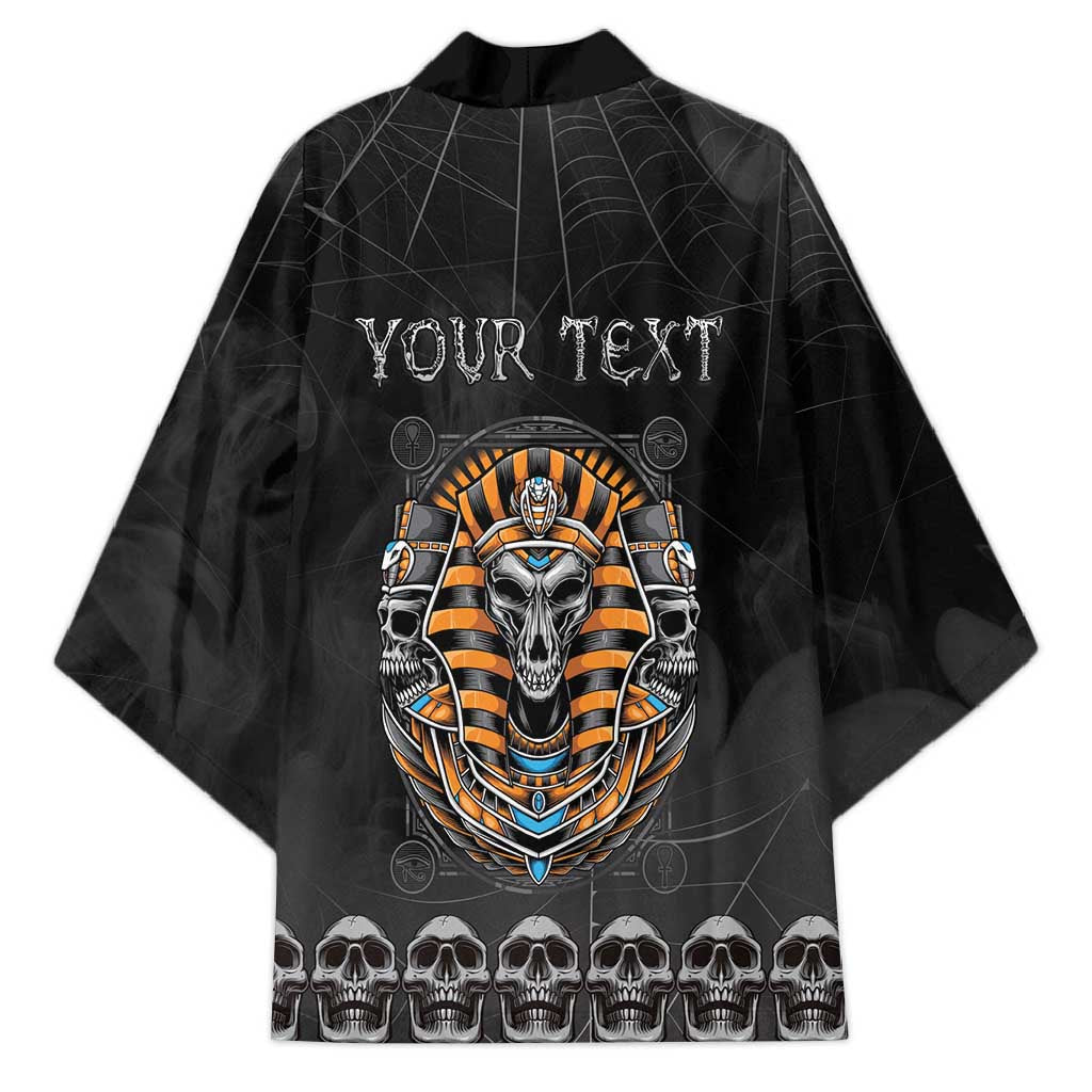 Personalized Halloween Egypt Kimono Skull Anubis - Wonder Print Shop