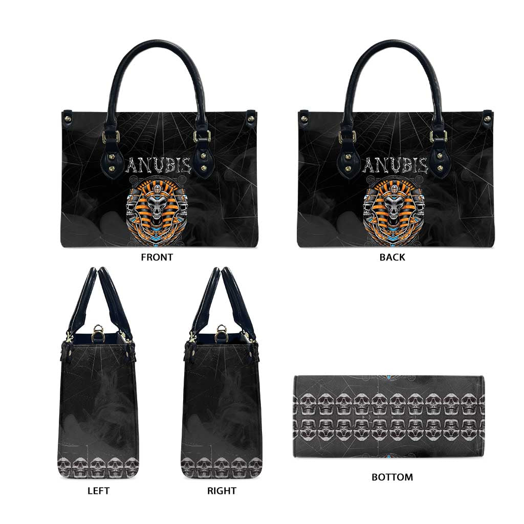 Halloween Egypt Leather Bag Skull Anubis - Wonder Print Shop