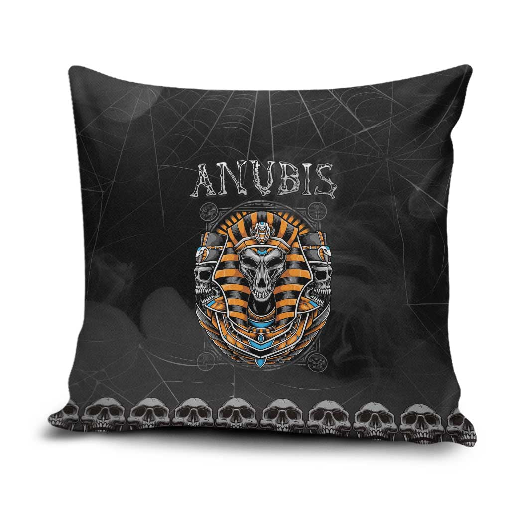Halloween Egypt Pillow Cover Skull Anubis - Wonder Print Shop