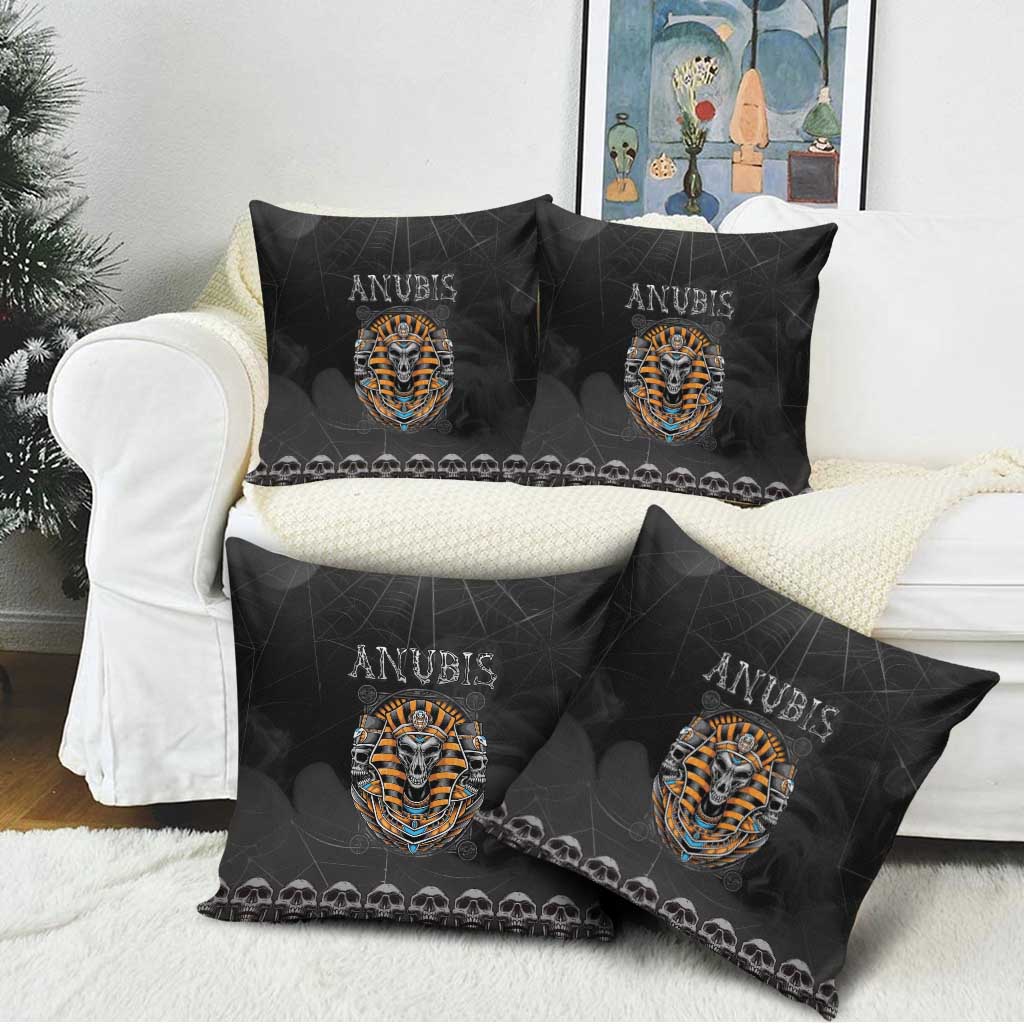 Halloween Egypt Pillow Cover Skull Anubis - Wonder Print Shop
