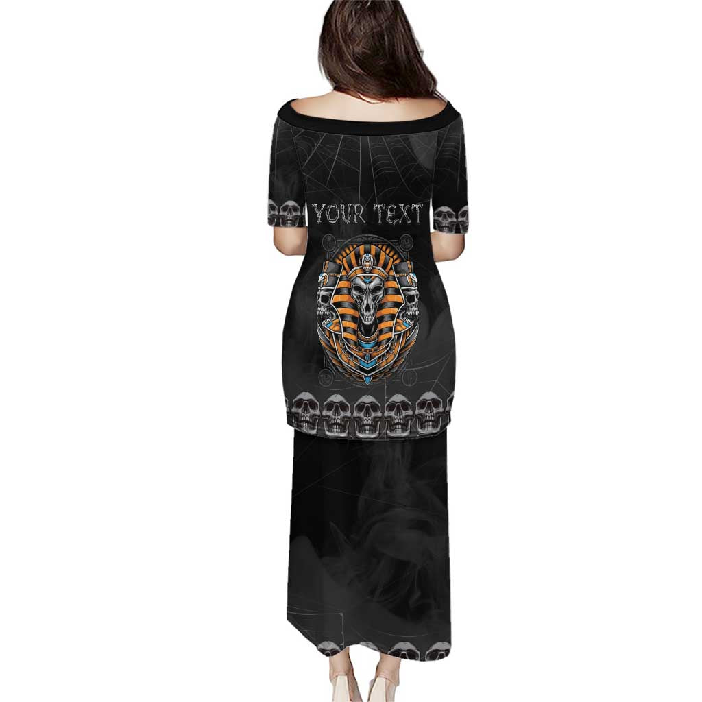 Personalized Halloween Egypt Puletasi Skull Anubis - Wonder Print Shop