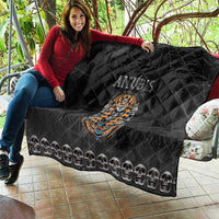 Halloween Egypt Quilt Skull Anubis - Wonder Print Shop