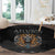 Halloween Egypt Round Carpet Skull Anubis - Wonder Print Shop