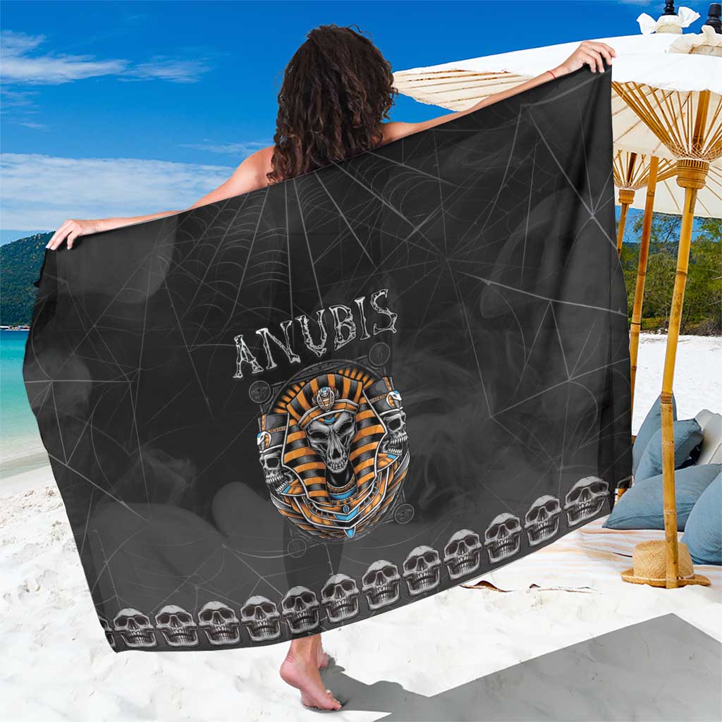Halloween Egypt Sarong Skull Anubis - Wonder Print Shop