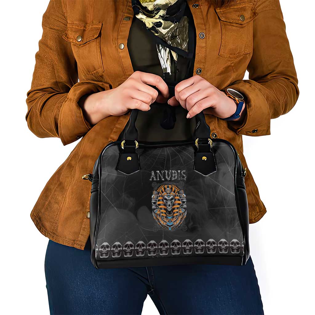 Halloween Egypt Shoulder Handbag Skull Anubis - Wonder Print Shop