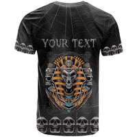 Personalized Halloween Egypt T Shirt Skull Anubis - Wonder Print Shop