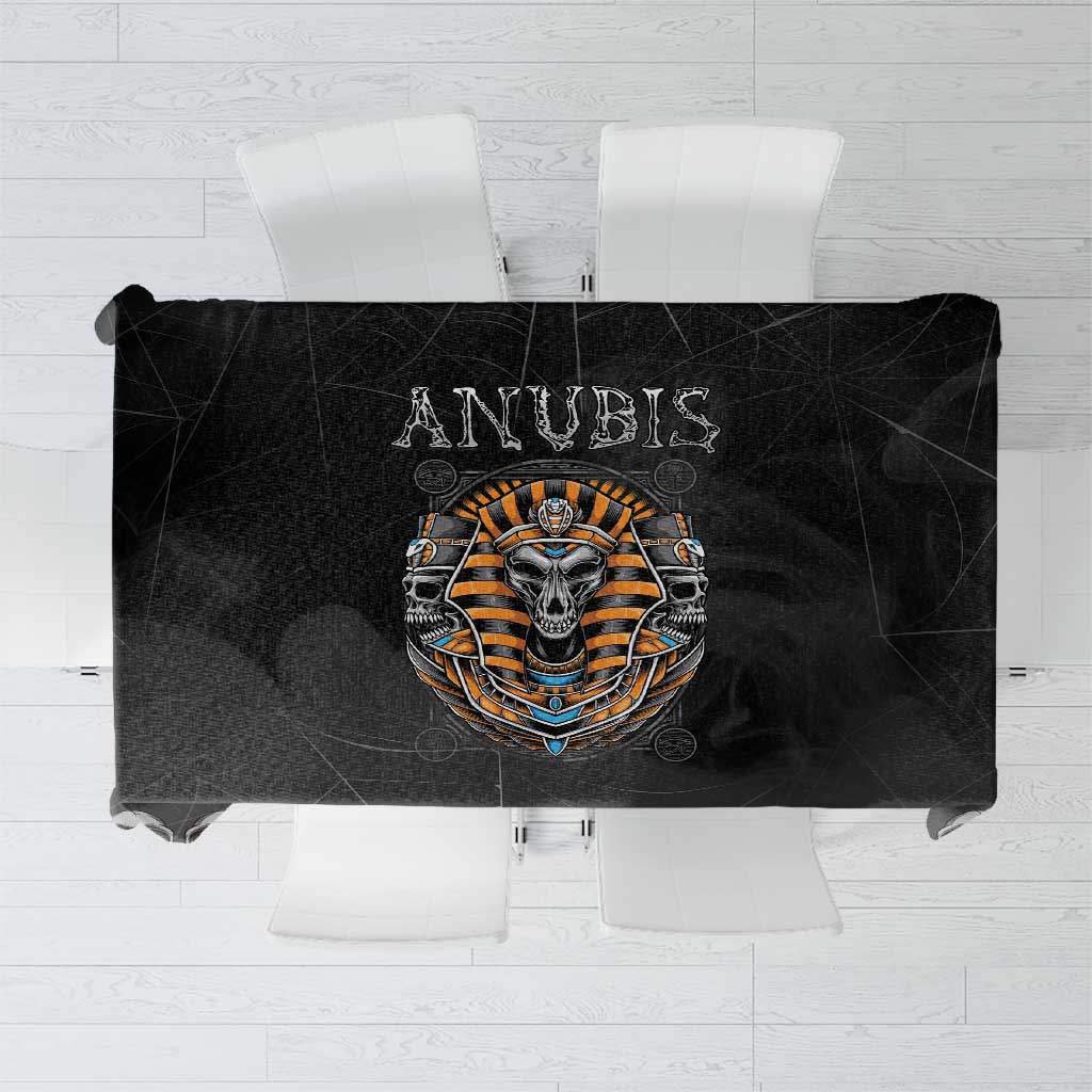 Halloween Egypt Tablecloth Skull Anubis - Wonder Print Shop