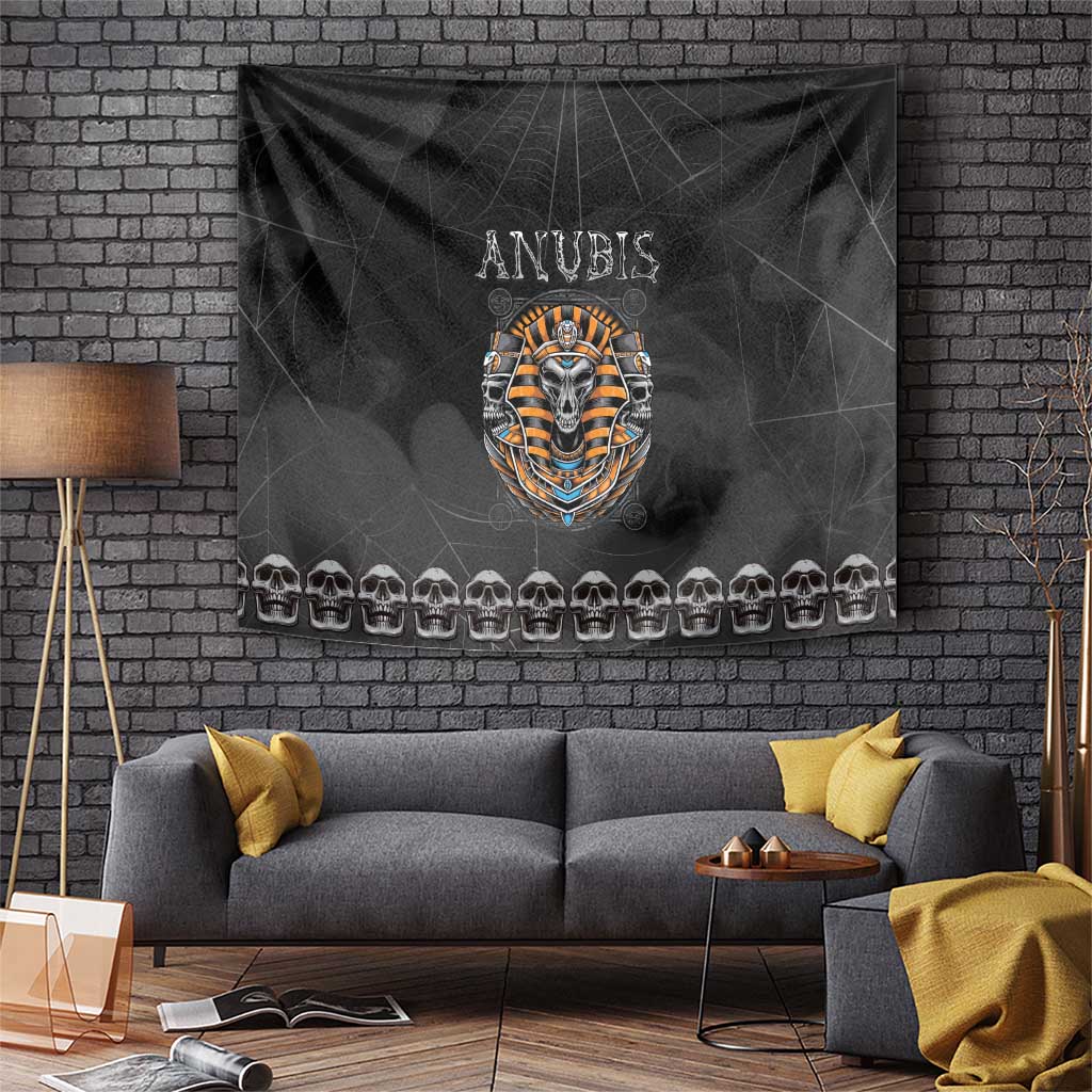 Halloween Egypt Tapestry Skull Anubis - Wonder Print Shop