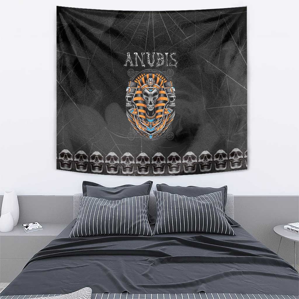 Halloween Egypt Tapestry Skull Anubis - Wonder Print Shop