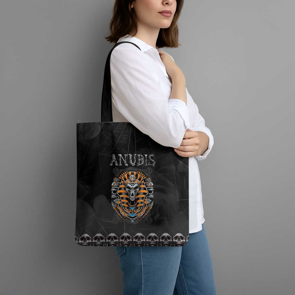 Halloween Egypt Tote Bag Skull Anubis - Wonder Print Shop