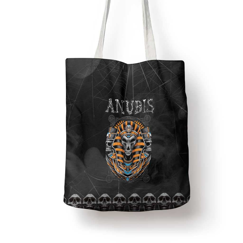 Halloween Egypt Tote Bag Skull Anubis - Wonder Print Shop