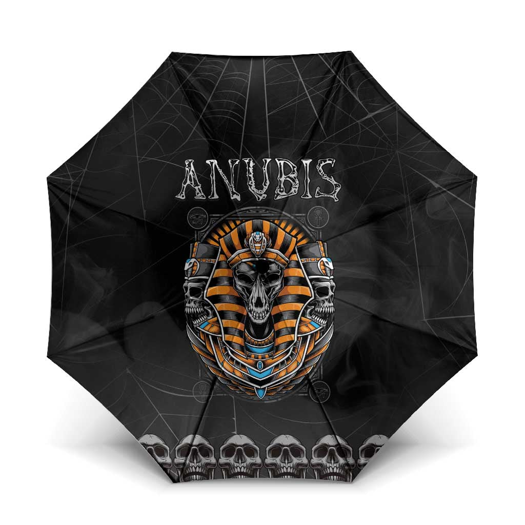 Halloween Egypt Umbrella Skull Anubis - Wonder Print Shop