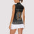 Personalized Halloween Egypt Women Sleeveless Polo Shirt Skull Anubis - Wonder Print Shop