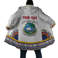 Personalized Liberia Dashiki Cloak White Color - Wonder Print Shop