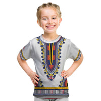 Personalized Liberia Dashiki Kid T Shirt White Color - Wonder Print Shop