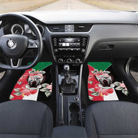 Personalised Sudan Independence Day Car Mats Coat Of Arms Mix Hisbicus - Wonder Print Shop