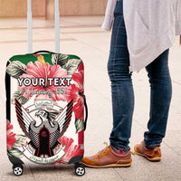 Personalised Sudan Independence Day Luggage Cover Coat Of Arms Mix Hisbicus - Wonder Print Shop