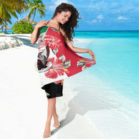 Personalised Sudan Independence Day Sarong Coat Of Arms Mix Hisbicus - Wonder Print Shop