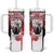 Personalised Sudan Independence Day Tumbler With Handle Coat Of Arms Mix Hisbicus - Wonder Print Shop