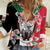 Personalised Sudan Independence Day Women Casual Shirt Coat Of Arms Mix Hisbicus - Wonder Print Shop