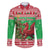 Wales Christmas Family Matching Off The Shoulder Long Sleeve Dress and Hawaiian Shirt Welsh Dragon Nadolig Llawen - Wonder Print Shop