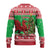 Wales Christmas Ugly Christmas Sweater Welsh Dragon Nadolig Llawen - Wonder Print Shop
