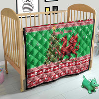 Wales Christmas Quilt Welsh Dragon Nadolig Llawen - Wonder Print Shop