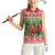 Wales Christmas Women Sleeveless Polo Shirt Welsh Dragon Nadolig Llawen - Wonder Print Shop