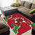 Personalised Wales Area Rug Welsh Dragon - Wonder Print Shop