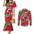 Personalised Wales Couples Matching Mermaid Dress and Long Sleeve Button Shirt Welsh Dragon
