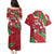 Personalised Wales Couples Matching Puletasi and Hawaiian Shirt Welsh Dragon - Wonder Print Shop