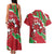 Personalised Wales Couples Matching Tank Maxi Dress and Hawaiian Shirt Welsh Dragon - Wonder Print Shop
