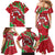 Personalised Wales Family Matching Mermaid Dress and Hawaiian Shirt Welsh Dragon - Wonder Print Shop