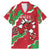 Personalised Wales Family Matching Mermaid Dress and Hawaiian Shirt Welsh Dragon - Wonder Print Shop