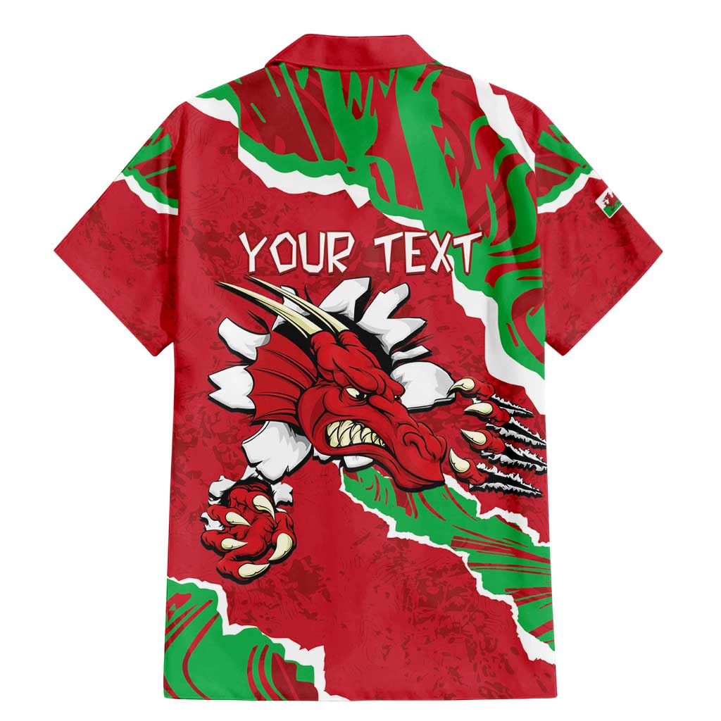 Personalised Wales Family Matching Mermaid Dress and Hawaiian Shirt Welsh Dragon - Wonder Print Shop
