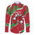 Personalised Wales Family Matching Puletasi and Hawaiian Shirt Welsh Dragon - Wonder Print Shop