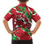 Personalised Wales Family Matching Short Sleeve Bodycon Dress and Hawaiian Shirt Welsh Dragon - Wonder Print Shop