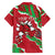 Personalised Wales Family Matching Short Sleeve Bodycon Dress and Hawaiian Shirt Welsh Dragon - Wonder Print Shop