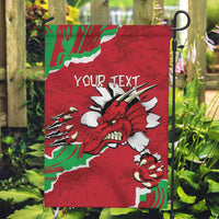 Personalised Wales Garden Flag Welsh Dragon - Wonder Print Shop