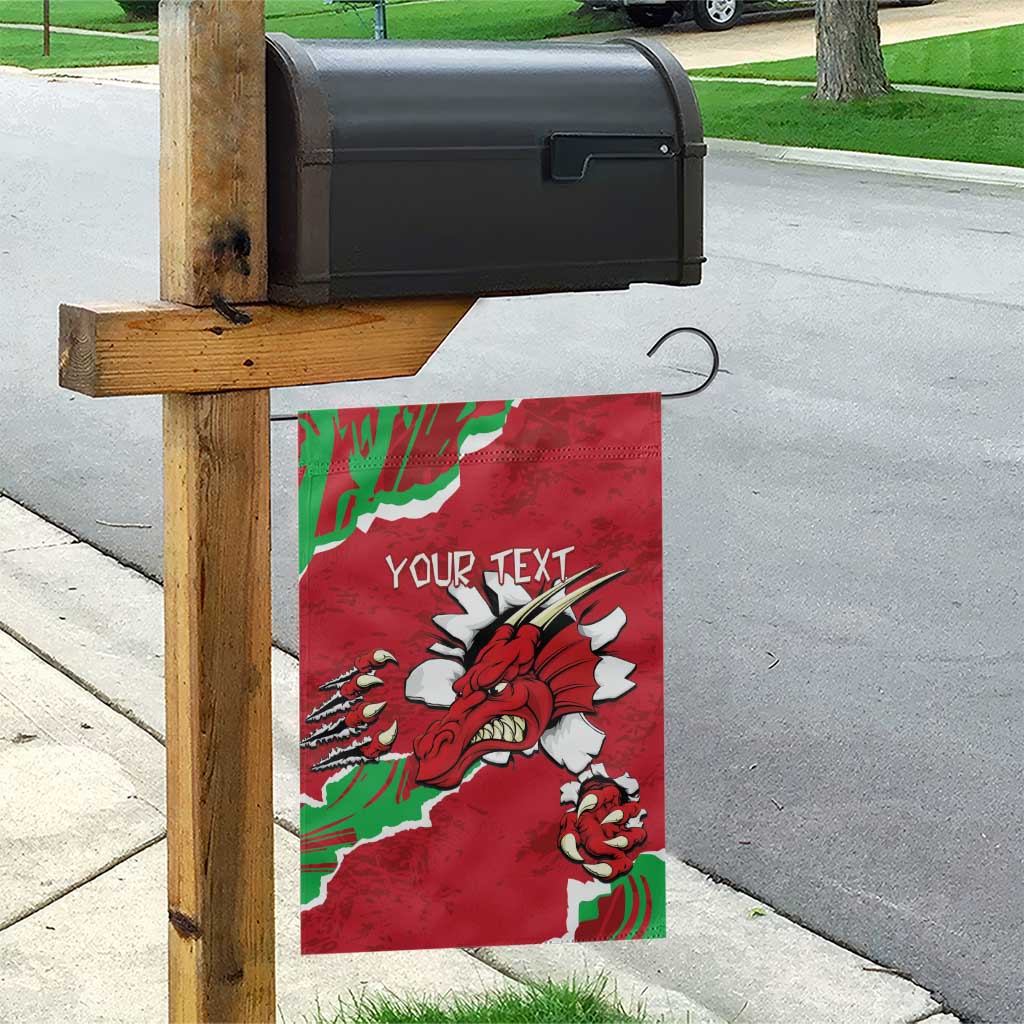 Personalised Wales Garden Flag Welsh Dragon - Wonder Print Shop