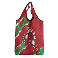 Personalised Wales Grocery Bag Welsh Dragon
