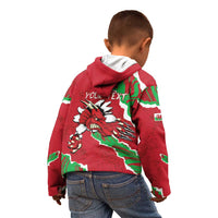 Personalised Wales Kid Hoodie Welsh Dragon - Wonder Print Shop