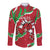 Personalised Wales Long Sleeve Button Shirt Welsh Dragon - Wonder Print Shop