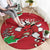 Personalised Wales Round Carpet Welsh Dragon