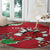 Personalised Wales Round Carpet Welsh Dragon