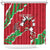 Personalised Wales Shower Curtain Welsh Dragon