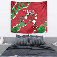 Personalised Wales Tapestry Welsh Dragon - Wonder Print Shop
