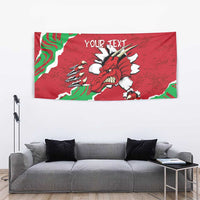 Personalised Wales Tapestry Welsh Dragon - Wonder Print Shop