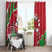 Personalised Wales Window Curtain Welsh Dragon - Wonder Print Shop