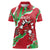 Personalised Wales Women Polo Shirt Welsh Dragon - Wonder Print Shop